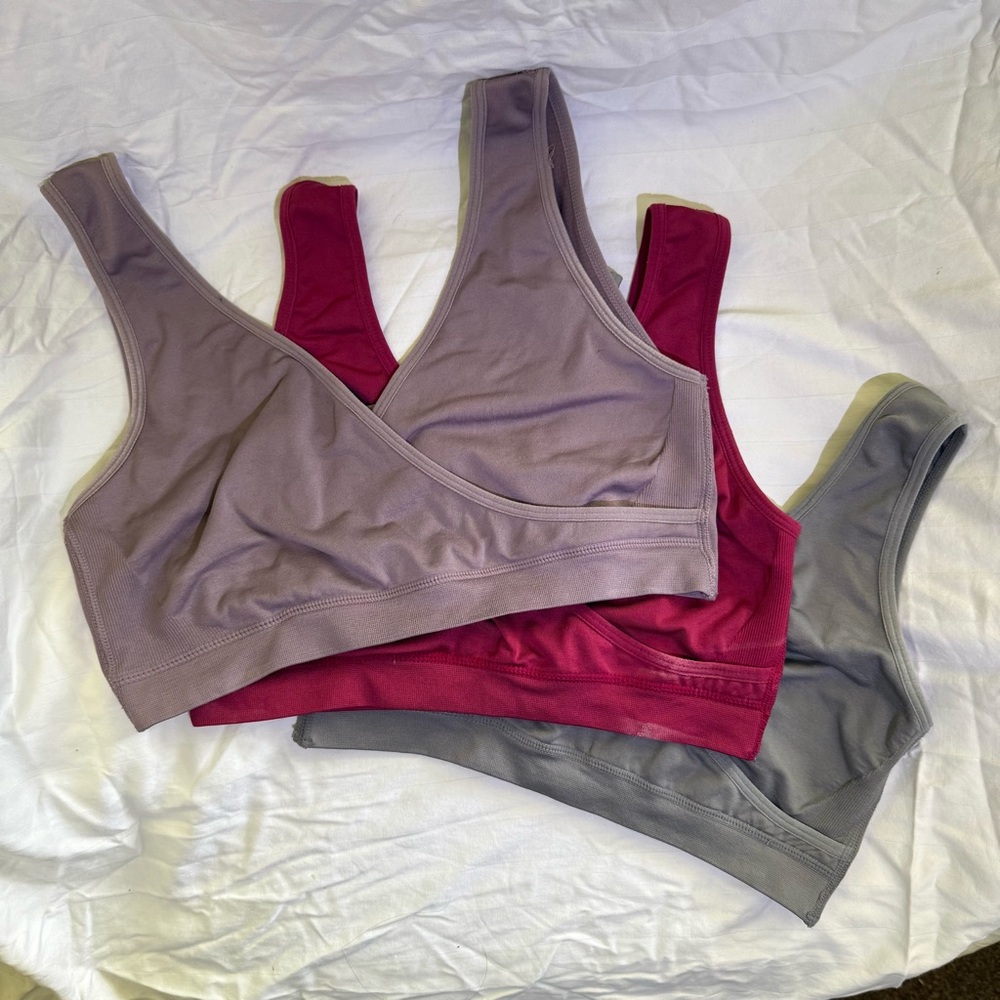 SOLD SOLD SOLD Nursing bras (set of 3)